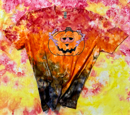 Stoney Pumpkin Ice Dye Tee Shirt