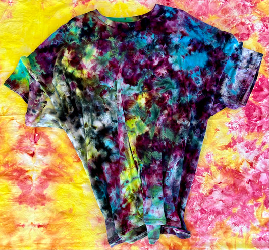 Spaced Out Ice Dye Tee Shirt