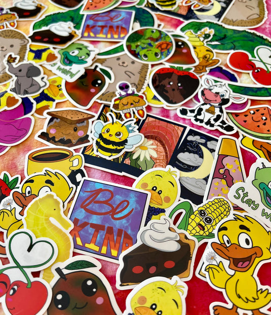 All Time Stickers Mystery 4 Pack