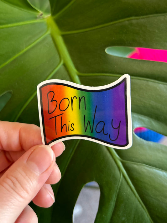 Born This Way Pride Flag